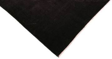 İran düğümlü Çok Sık Dokuma Desensiz Siyah Halı