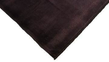 %100 Yün Desensiz Siyah El Halısı