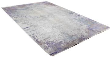 Morlu Çok Renkli Modern Bambu Halı