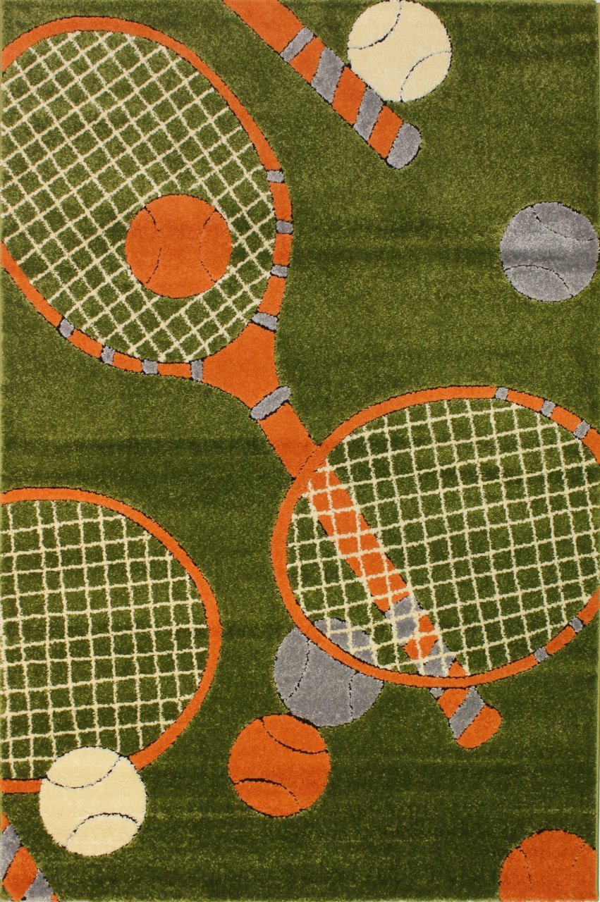Tenis Raketli Çocuk Halısı