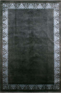 Ortası Düz Desensiz Kenarı Desenli Halı 2.00 x 3.00