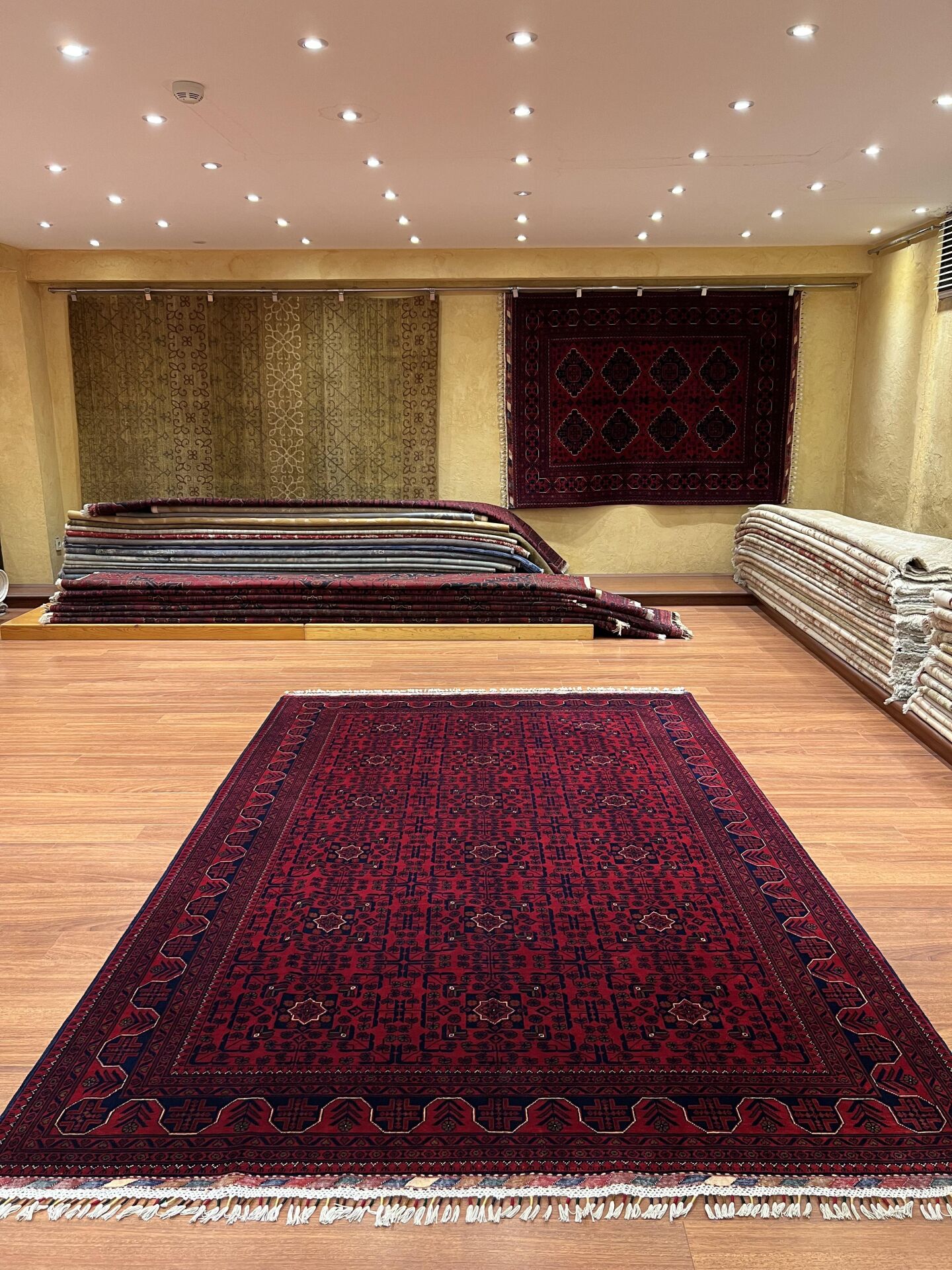 Klasik Afgan Desenli El Halısı