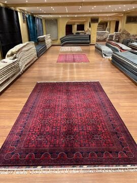 Klasik Afgan Desenli El Halısı