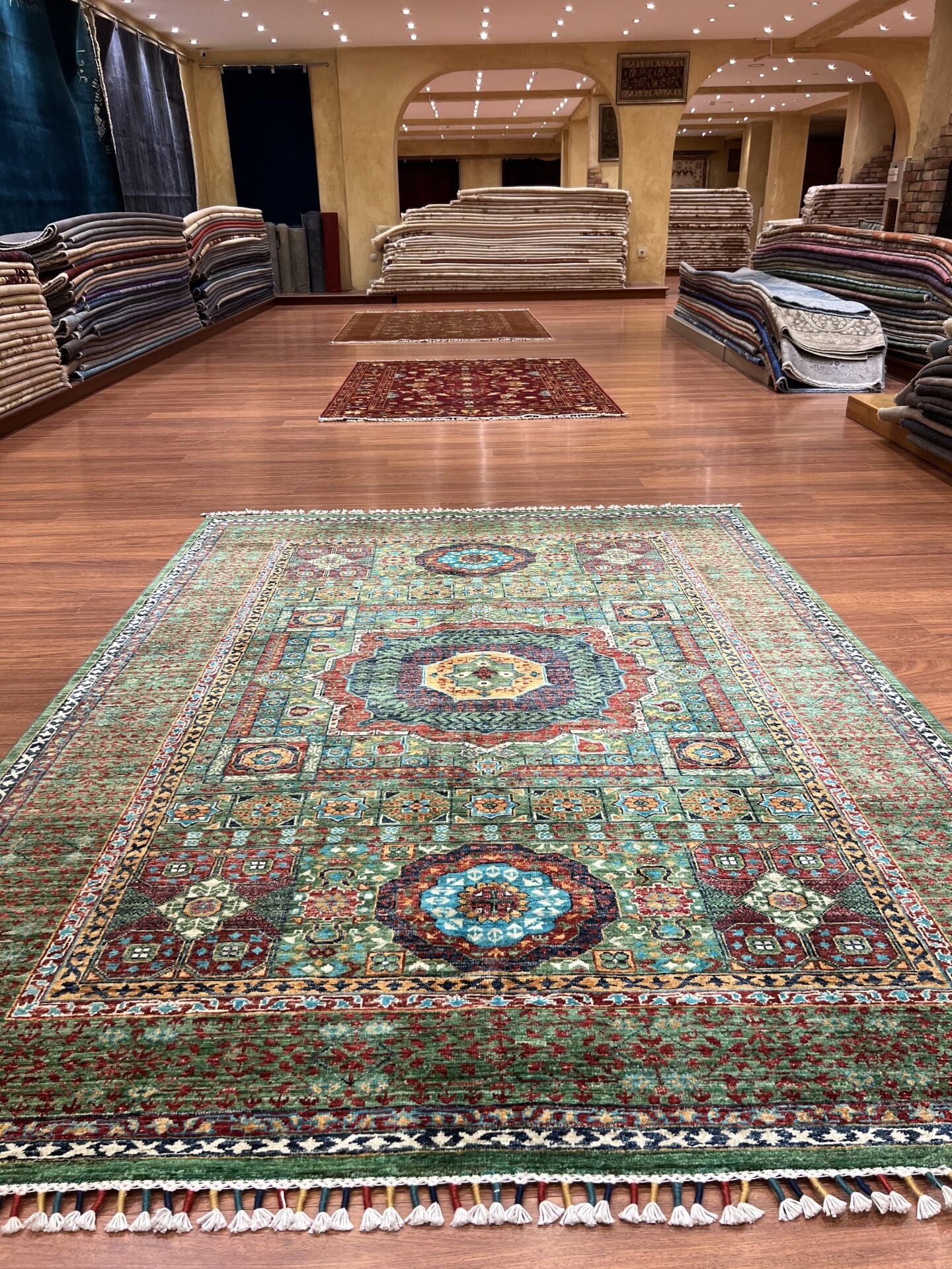 Memlük Desen Orijinal El Halısı