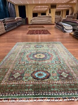 Memlük Desen Orijinal El Halısı