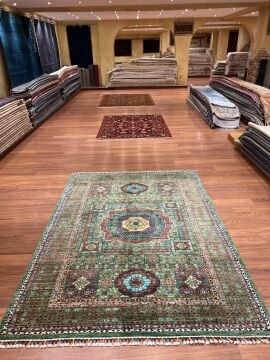 Memlük Desen Orijinal El Halısı