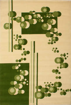 Koyunlu Ekol Boncuk Yeşil Halı