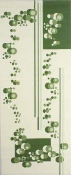 Koyunlu Ekol Boncuk Yeşil Halı