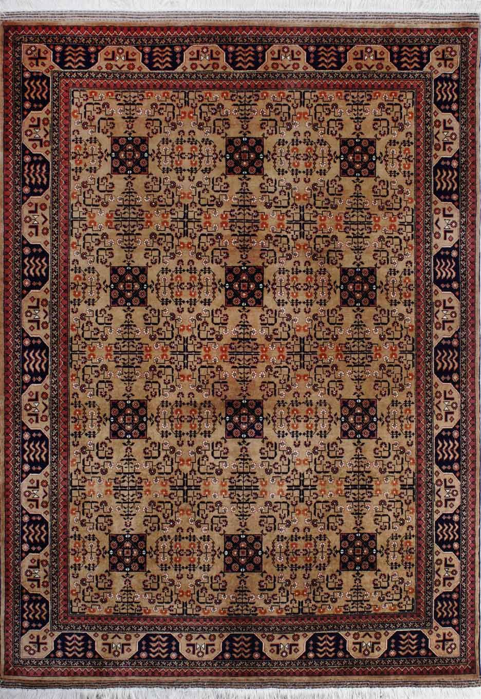 SAFRAN RENKLİ AFGAN HALISI