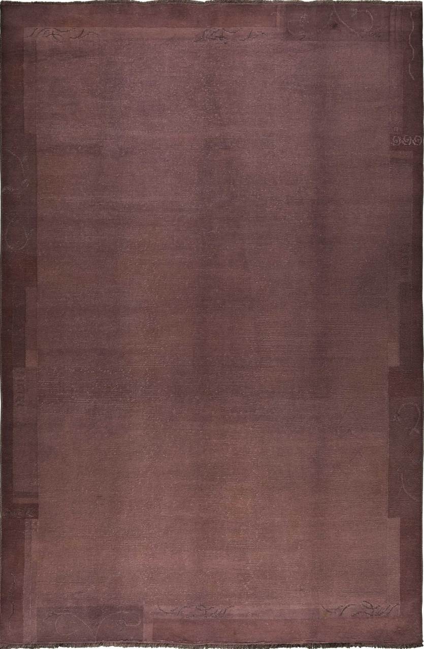 Hand Woven Wool Carpet Without Pattern in the Middle 2.00 x 3.00