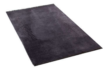 Antrasit Renk Küçük Boy El Halısı 0.90 x 1.60