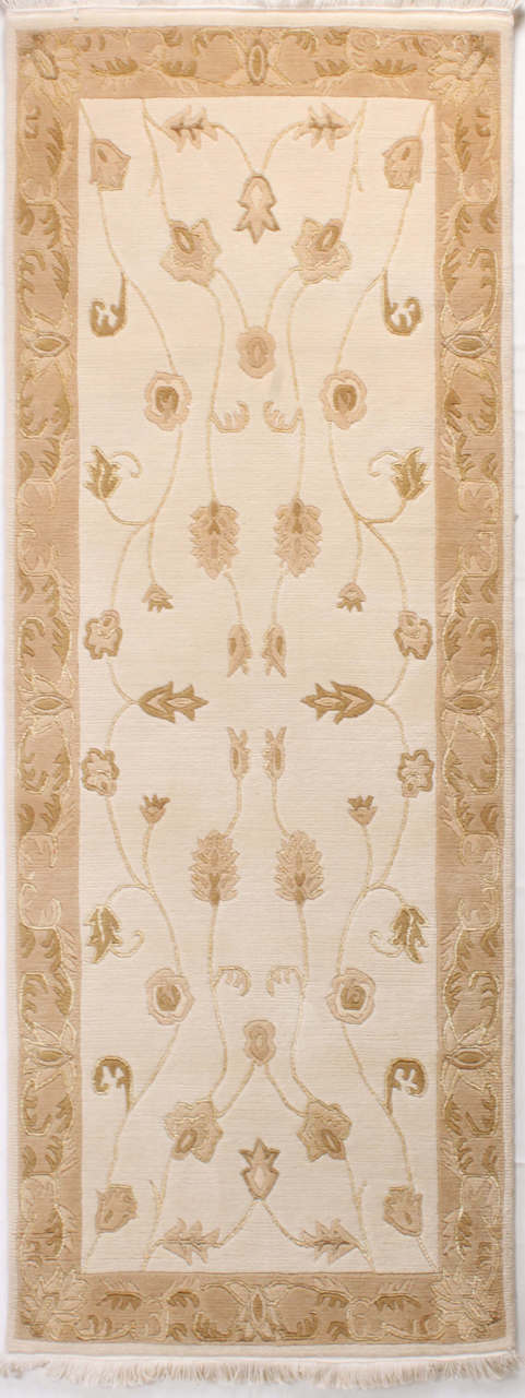 Floral Patterned Carpet Nepal