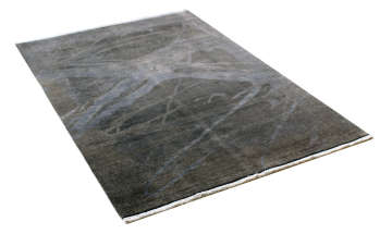 Soyut Desenli Gri Halı