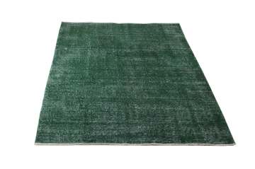 Koyu Yeşil Vintage Halı