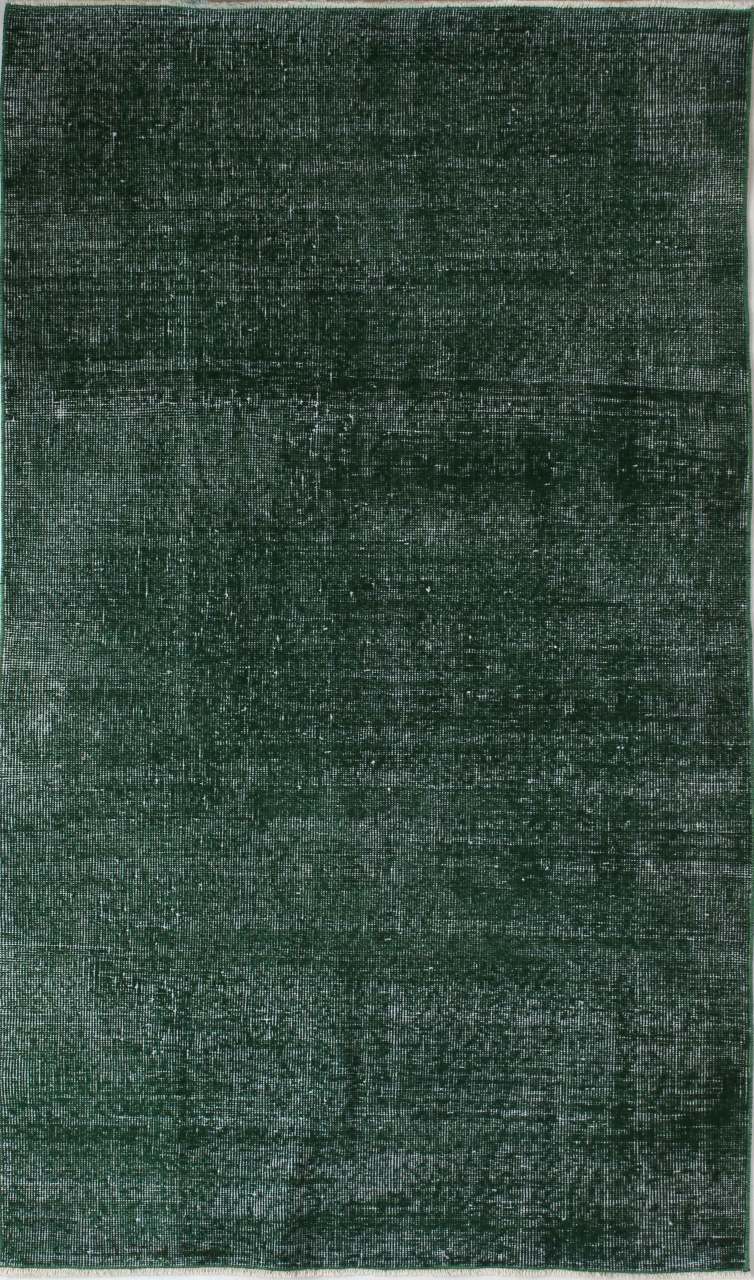 Koyu Yeşil Vintage Halı