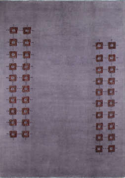 El Dikişi İşlemeli Yün Halı 1.70 x 2.40