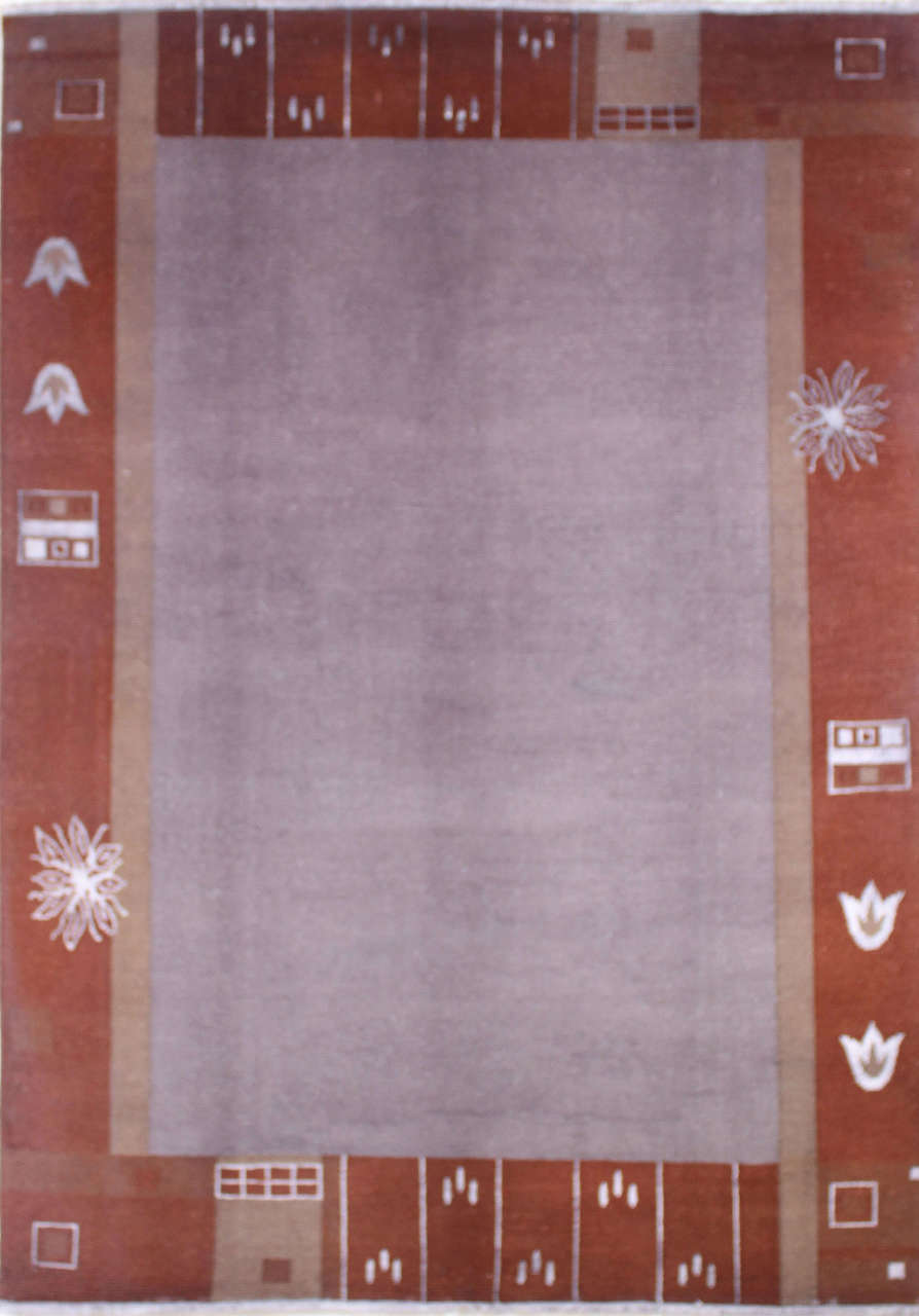 Gri Kahve Nepal Halı 1.70 x 2.40