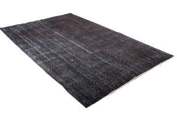 Siyah Tıraşlanmış Halı