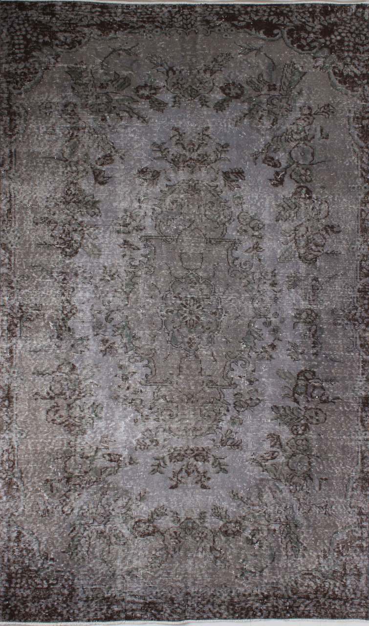 Füme Renk Vintage Halı