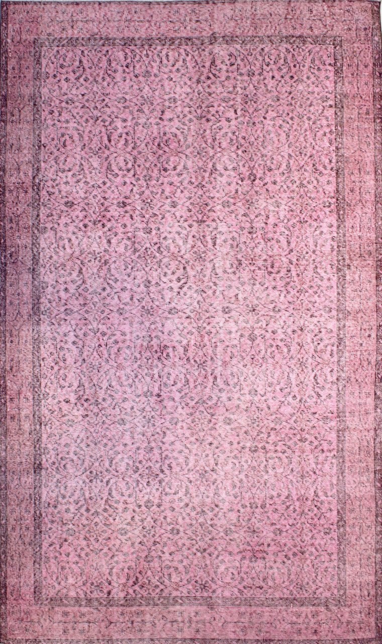 Pembe Vintage Halı