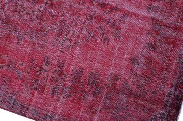 Kırmızı Renk Tıraşlanmış Halı