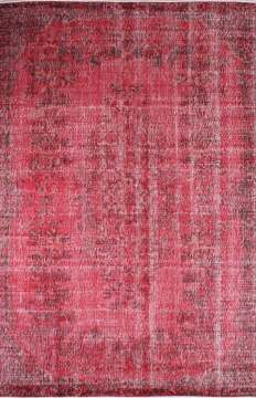 Kırmızı Renk Tıraşlanmış Halı