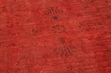 Parlak Kırmızı Yuvarlak El Halısı