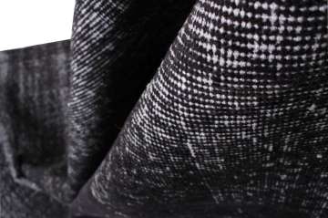 Siyah Tıraşlı Vintage Halı