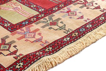 Pure Silk Persian Shahseven Rug