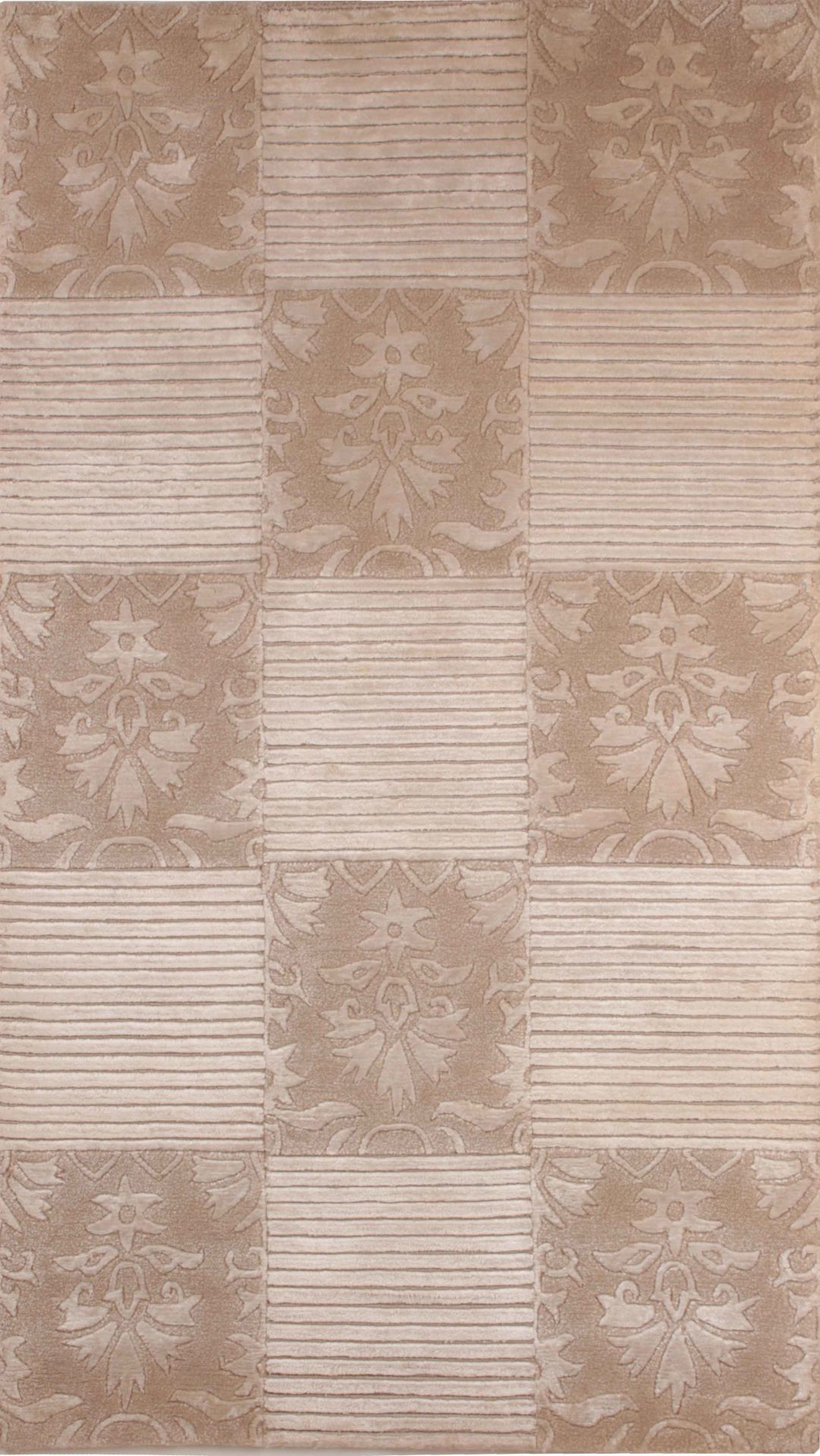 Modern Desenli El Dokuması Halı