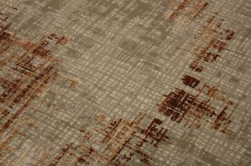 Somon Rengi Yuvarlak Halı