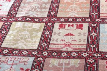 Orijinal İran Şahseven İpek Kilim