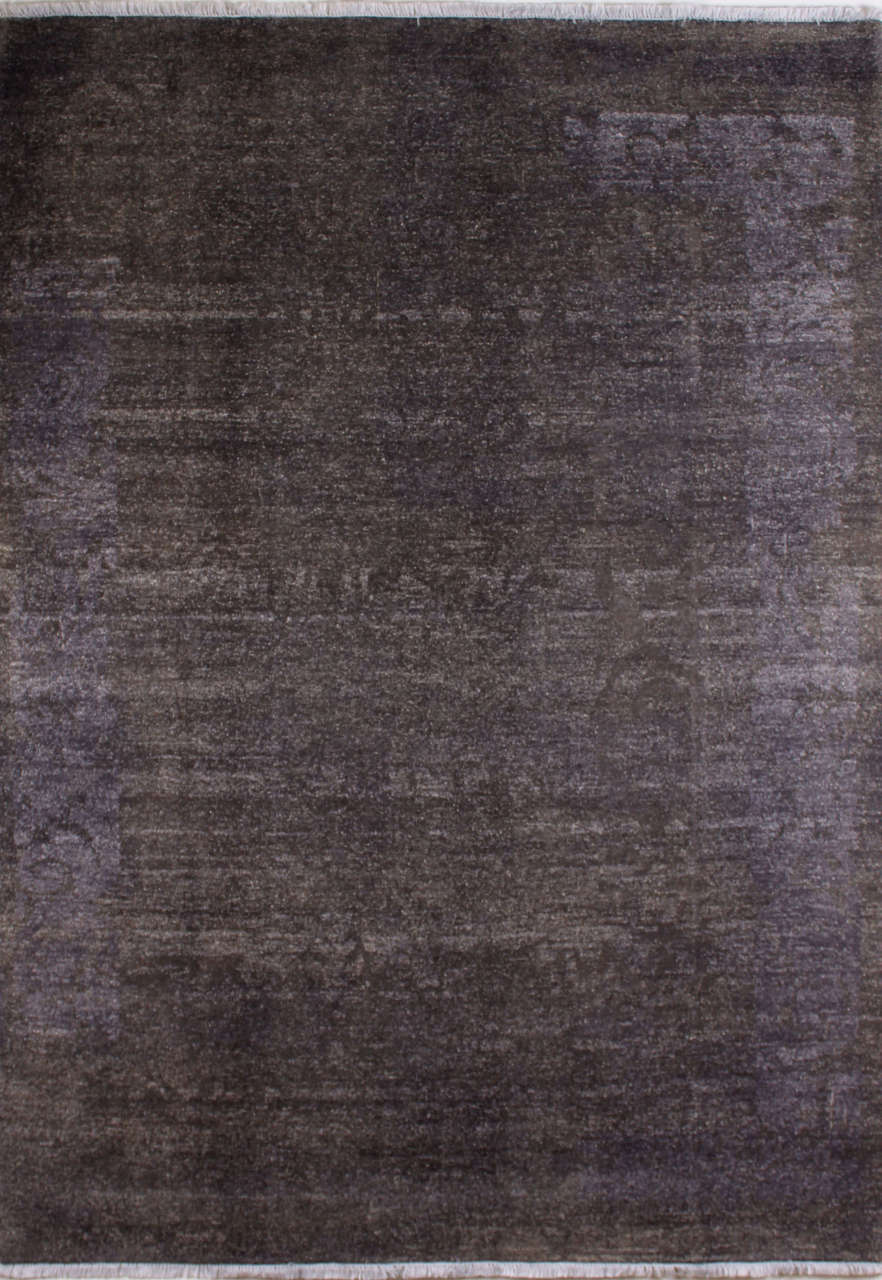 Gray tone in tone Overdy carpet 1.80 x 2.40