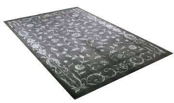 Desenleri İpek Koyu Renk Salon Halısı