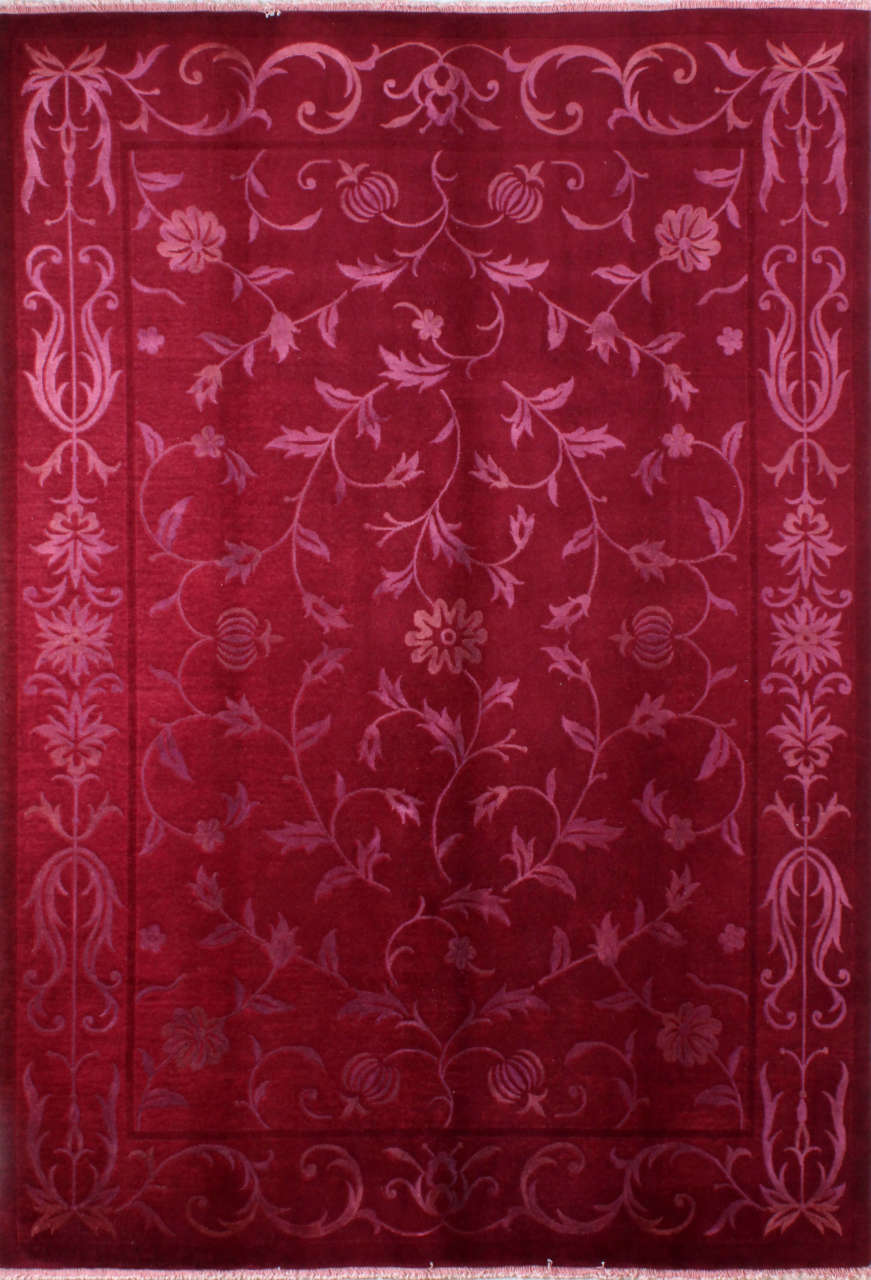 Bordo Renk Salon Halısı