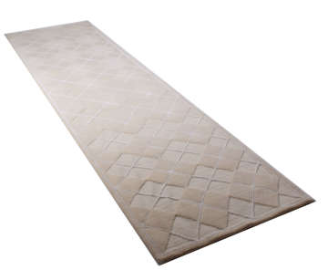 Kabartma Baklava Desenli El Dokuması Yolluk