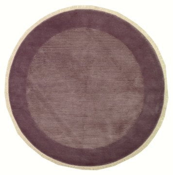 Yuvarlak Mor Halı