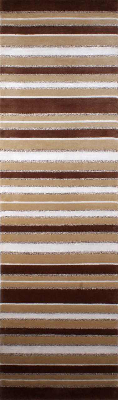 Kahverengi Çizgili Koridor Halısı