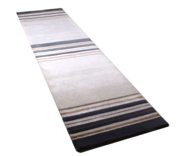 Beyaz İpek Zeminli Koridor Halısı 0.80 x 3.00