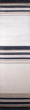 Beyaz İpek Zeminli Koridor Halısı 0.80 x 3.00