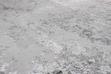 Eskitme Desenli Bambu Halı