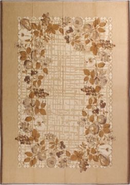 Çift Taraflı Kahve Şönil Kilim
