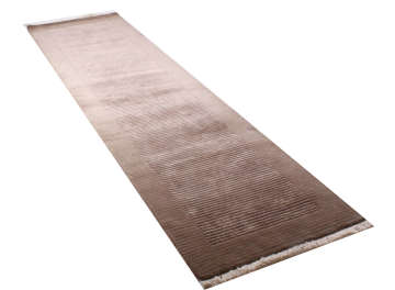 Ortası Kahverengi İpek Çizgili Yolluk