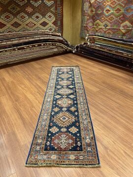 Lacivert Renk Orijinal El Halısı