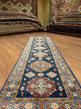 Lacivert Renk Orijinal El Halısı