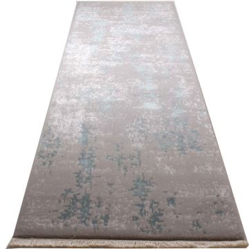 Gri Mavi Modern Halı