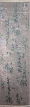 Gri Mavi Modern Halı