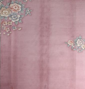 Pembe Zeminli Çin Halısı