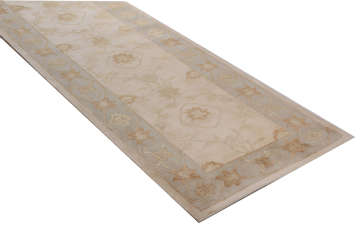 Patterned Silk Carpet Corridor