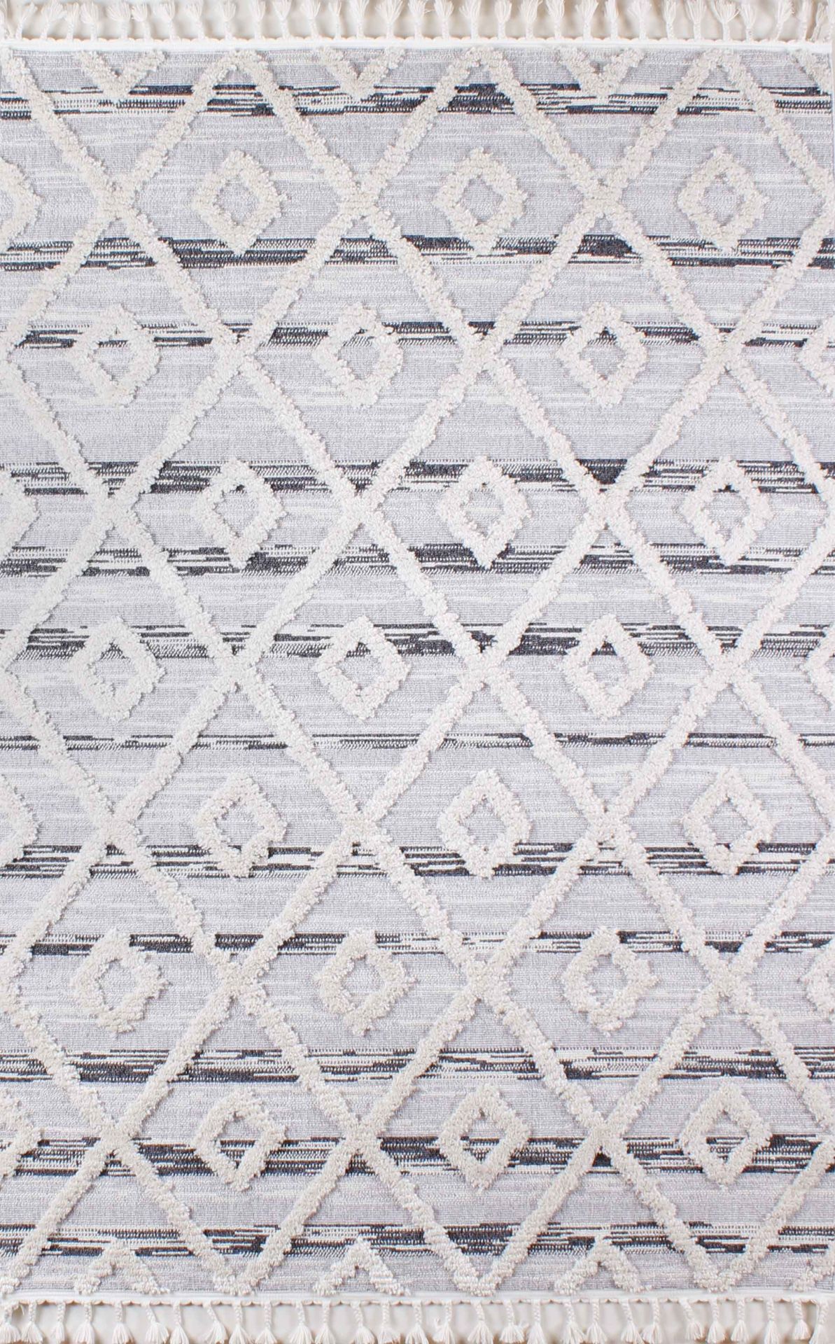 Mavi Krem Modern Kilim